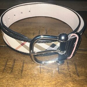 Plaid Belt 40”
